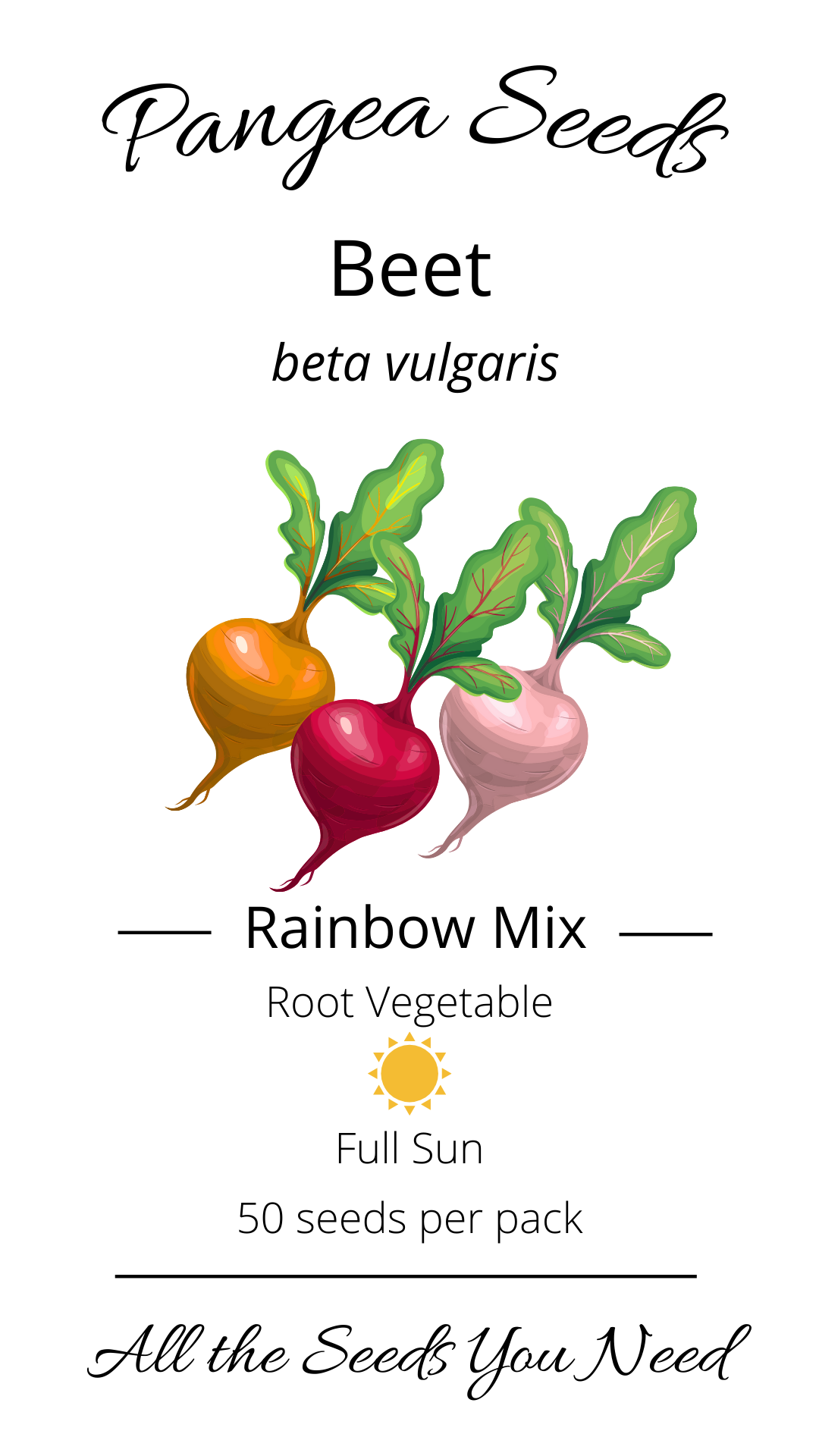 Rainbow Mix Beet